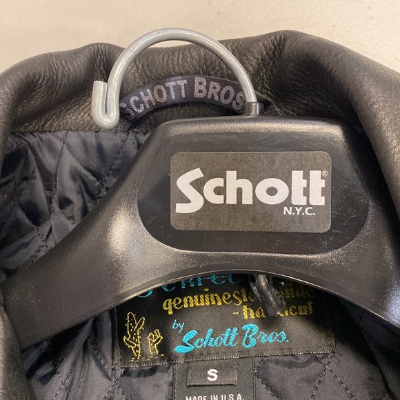 Schott Perfecto Leather Biker Jacket - Picture 15 of 17